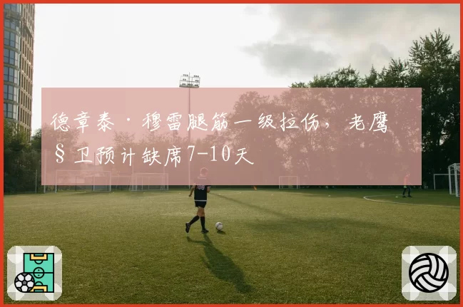 德章泰·穆雷腿筋一级拉伤，老鹰控卫预计缺席7-10天